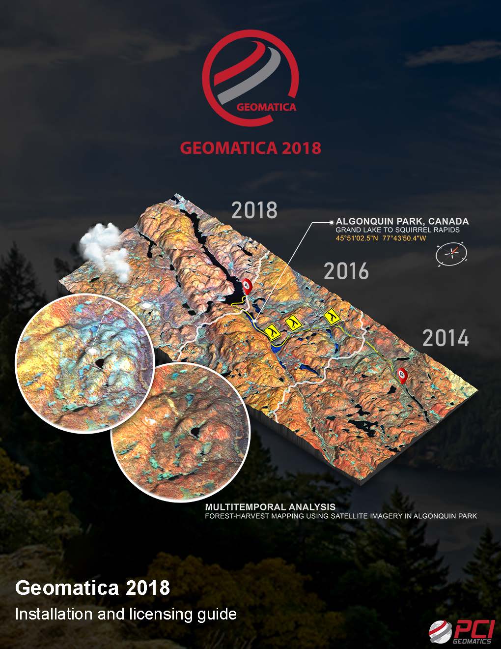 PCI Geomatic 2020 地理绘制与图像数据分析060316
