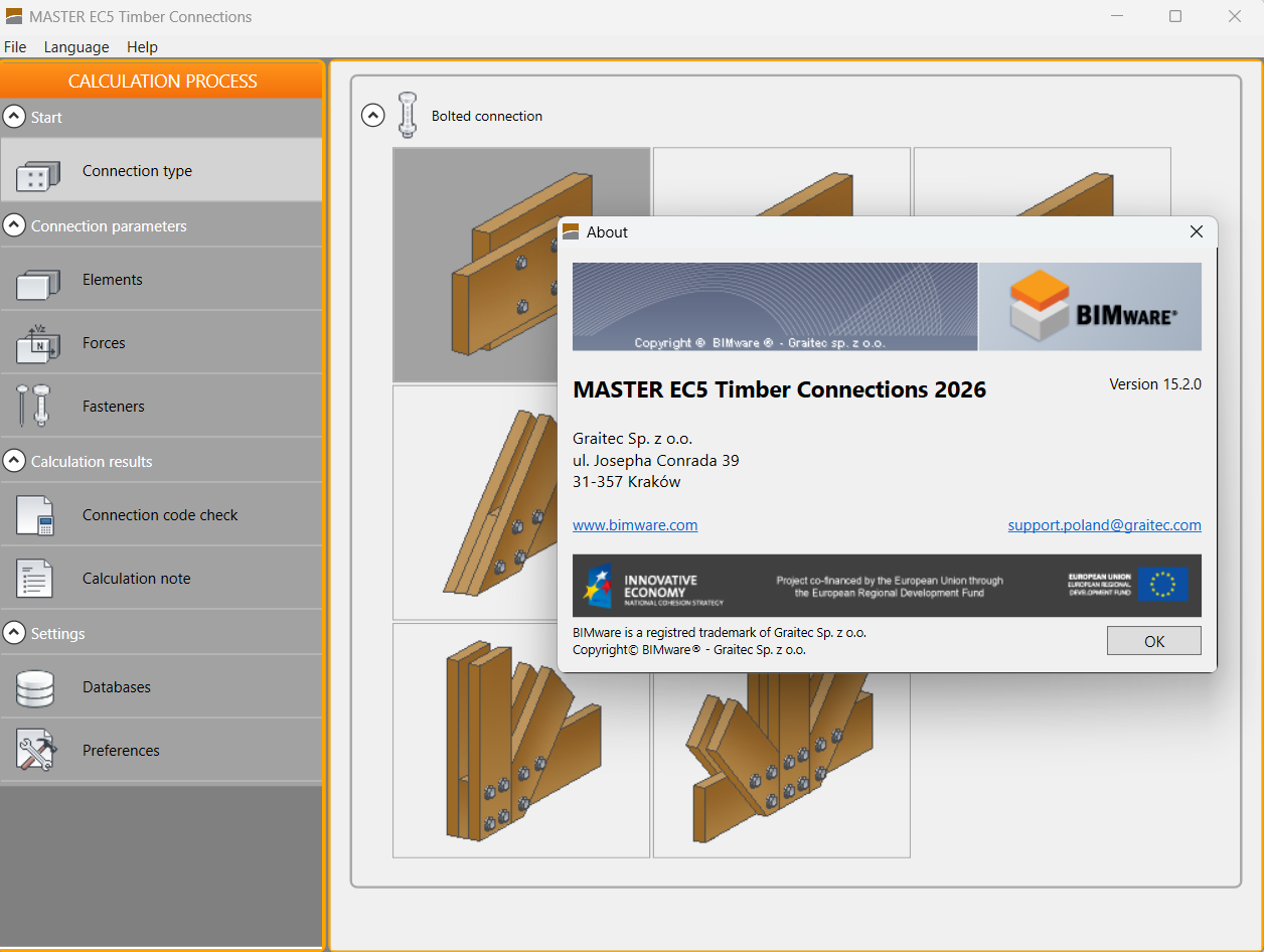 BIMware MASTER EC5 Timber Connections v15.2.0 木材结构和连接木材设计工具010357