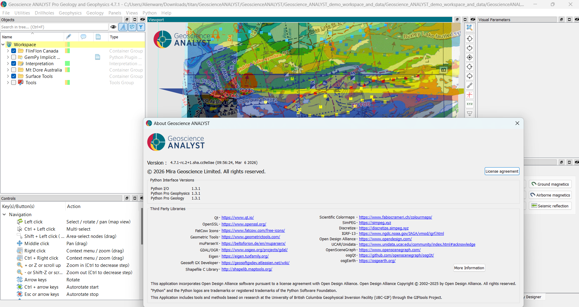 Geoscience ANALYST Pro v4.7.1 一机一码授权版地质矿业领域的3D数据处理与可视化工具060396