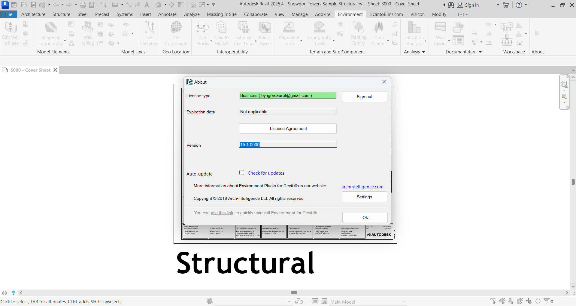 Environment for REVIT v15.1.0000 景观和场地设计园林景观设计师终极REVIT插件011714