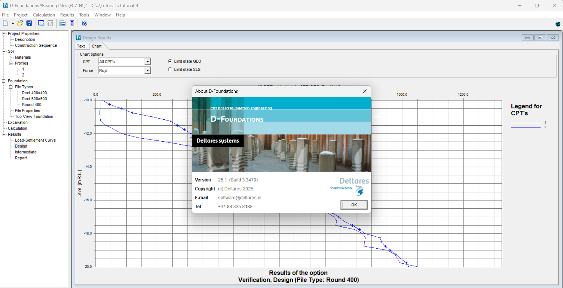 Deltares D-Foundations v25.1 加密狗版创建和优化设计工具软件010573