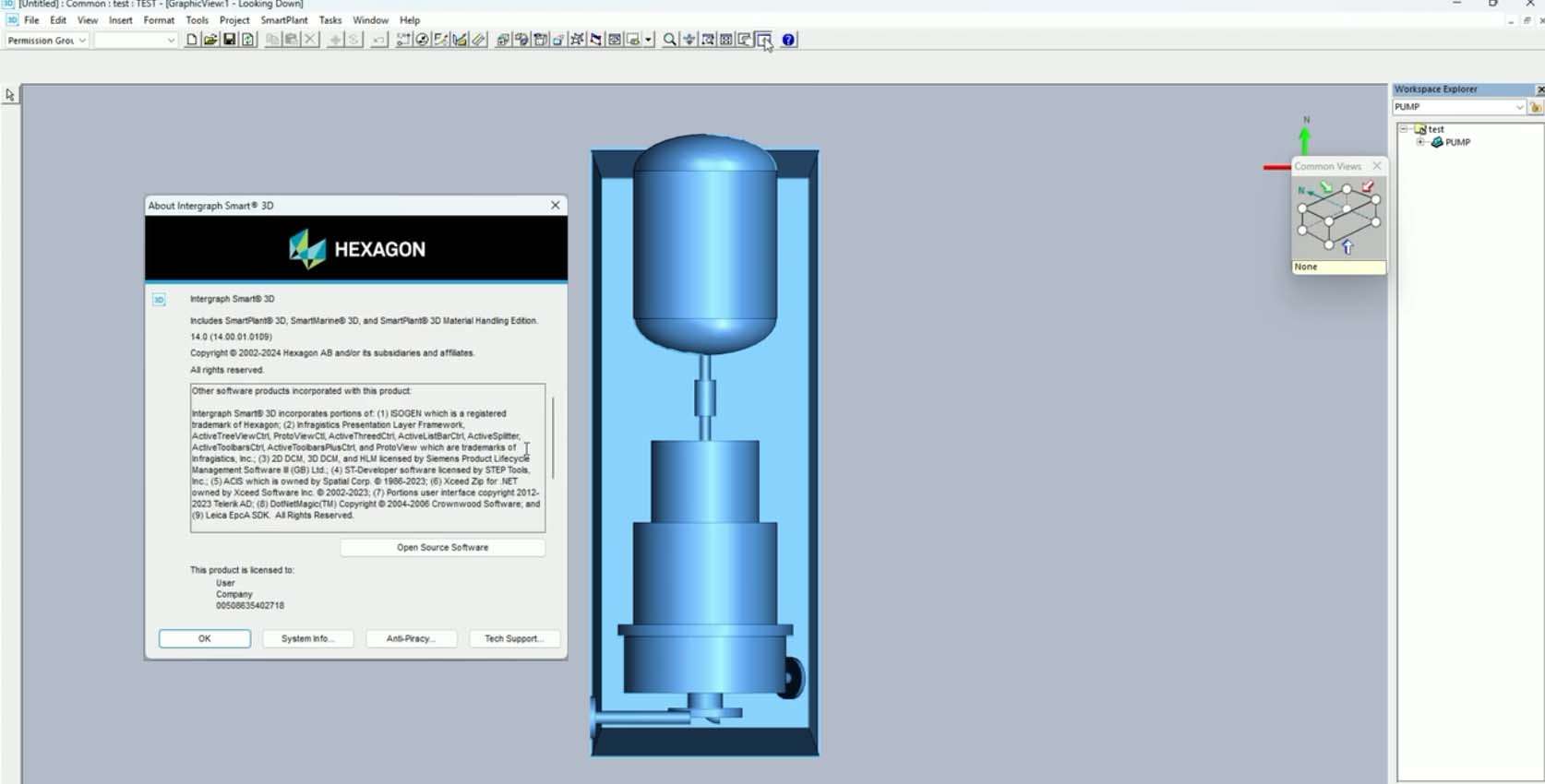 Intergraph Smart 3D v14 Update1 一机一码授权版三维工厂与船舶设计综合平台Smart3D 14.0.1 S3D
