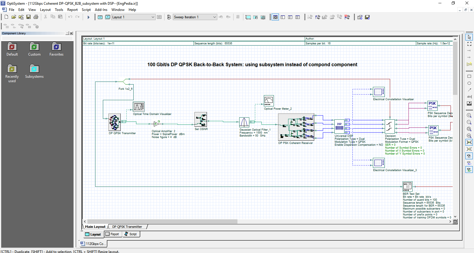 OptiSystem v23.0 一机一码注册版光通信系统仿真程序包 OptiSystem 23.0 测试优化光网络工具包Optiwave OptiSystem 2026 v23.0 强大的光通信系统仿真程序软件