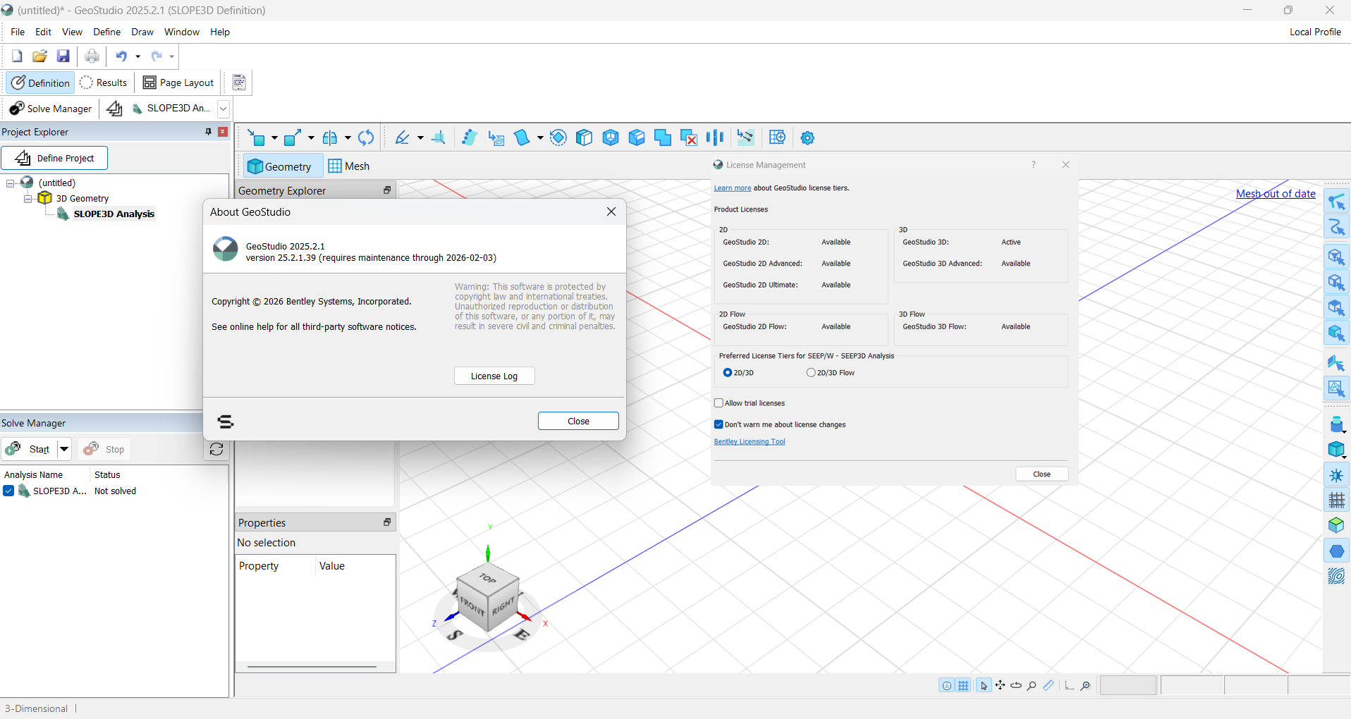Seequent GeoStudio v2025.2.1 岩土建模分析010975
