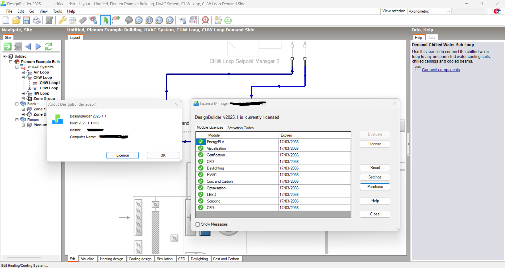 DesignBuilder v2025.1.1.002 建筑模拟分析软件一机一码授权版design builder011326