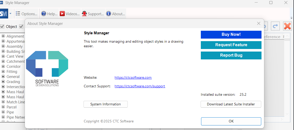CTC CIM Suite v26.3 加密狗版场地平整图纸生成走廊管道网络和测量工具010578