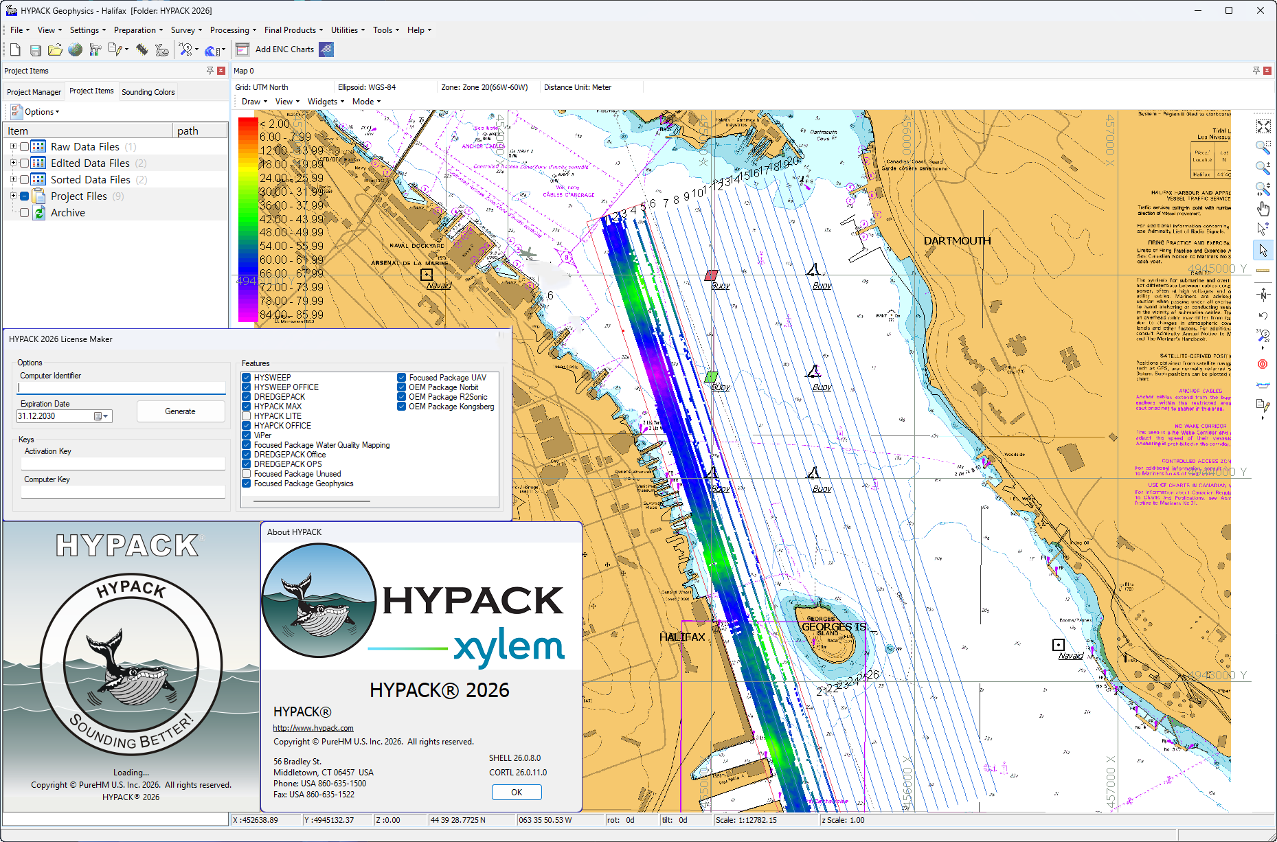 HYPACK 2026.1 一机一码授权版水文监测软件水文综合测量工具 060905
