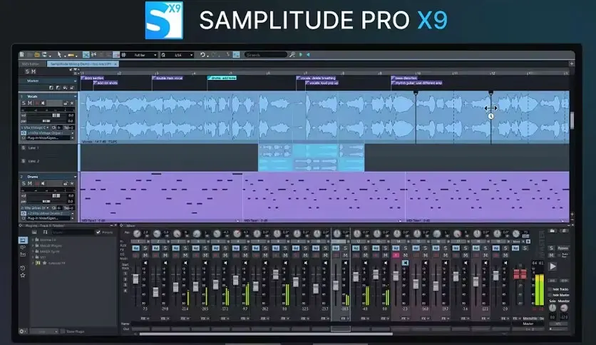 MAGIX Samplitude Pro X9 Suite v20.0.0 专业音频编辑软件040417