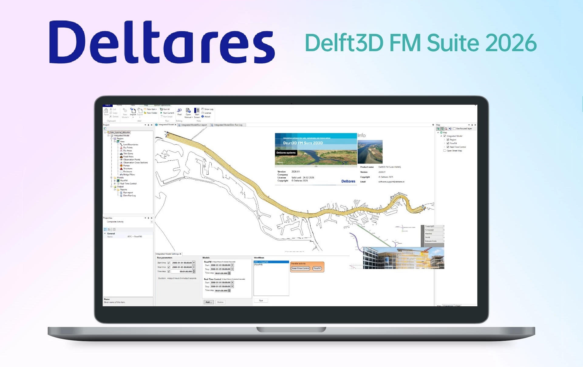 Deltares Delft3D FM Suite 2026.01 流体动力学模拟软件工具