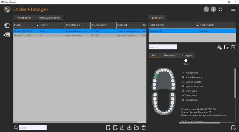 hypsocad Mascagni 25.2.2 加密狗版数字化牙科工作流程设计牙科正畸软件工具060265