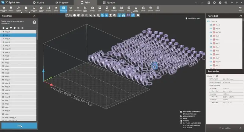 3D Sprint Pro v2025.4.0.3018 加密狗版 3DSprint Pro 专业的3D打印准备和优化软件
