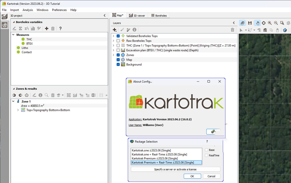 Geovariances Kartotrak 2023.06.2 数据分析制图采样方案的设计与优化污染土壤体积和污染物质量计算060135