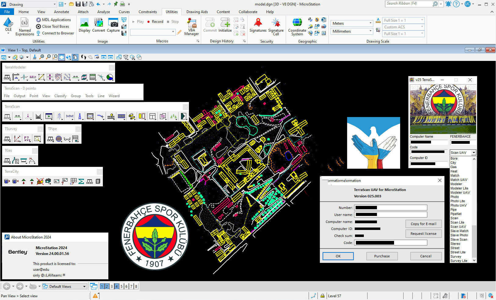Terrasolid Spatix & Microstation Suite v25.003 点云和图像处理软件 010968