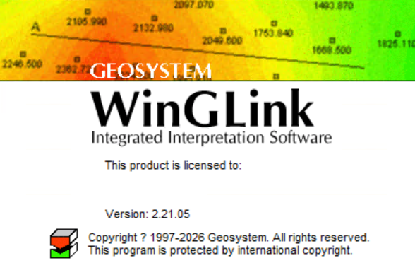 WinGlink 2.21.05 版 大地电磁正反演软件重磁电正反演软件 二维反演软件 可控源反演软件 物探软件