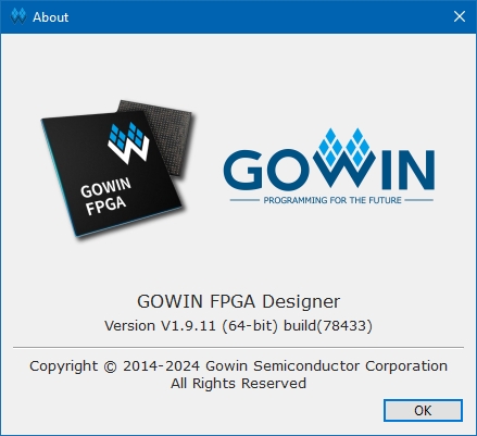 Gowin EDA (FPGA Designer) 1.9.11 集成电路设计和验证工具
