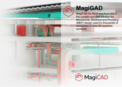 MagiCAD 2022 UR-2 for Autodesk Revit 2022 机电BIM解决方案