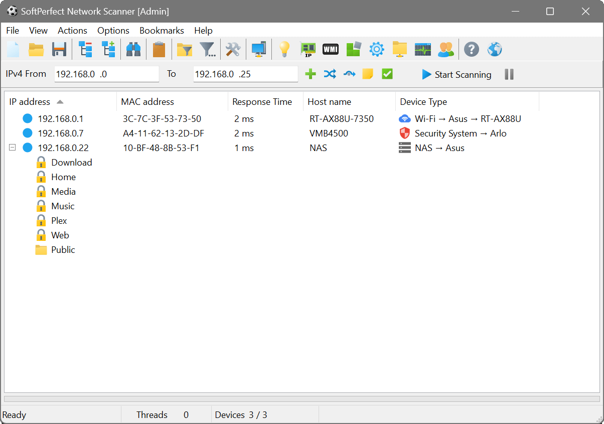 SoftPerfect Network Scanner v26.5 网络管理工具