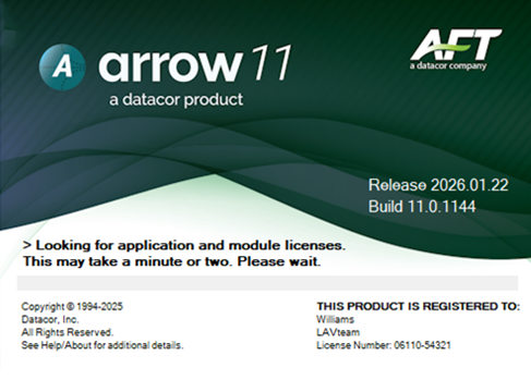 Datacor AFT Arrow 2026.01.22 动态仿真软件用于计算天然气管道和管道系统中的流量分布和压降