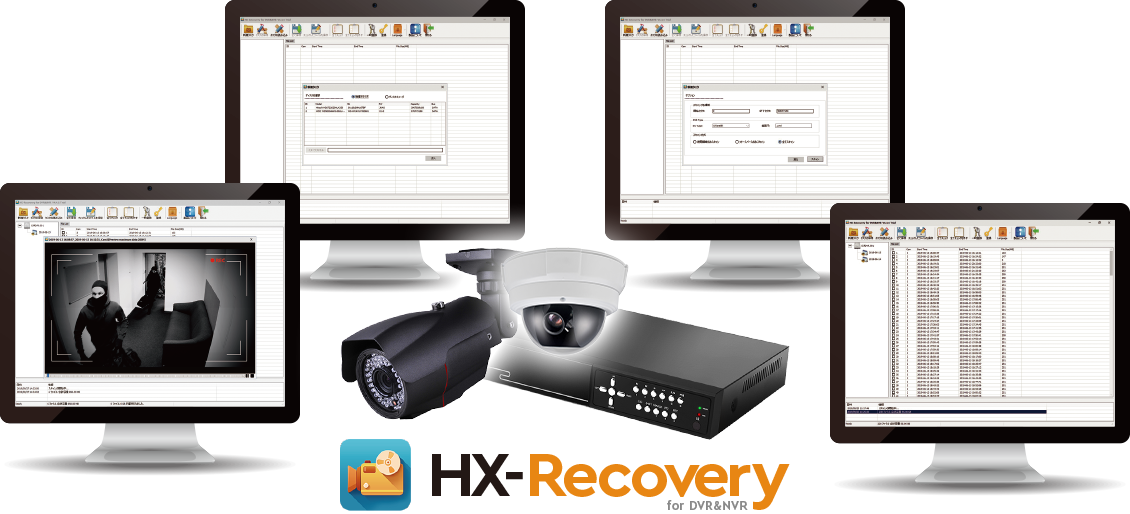 HX-Recovery for DVR 4.4.5 HX RC DVR 视频设备DVR NVR硬盘数据恢复工具软件
