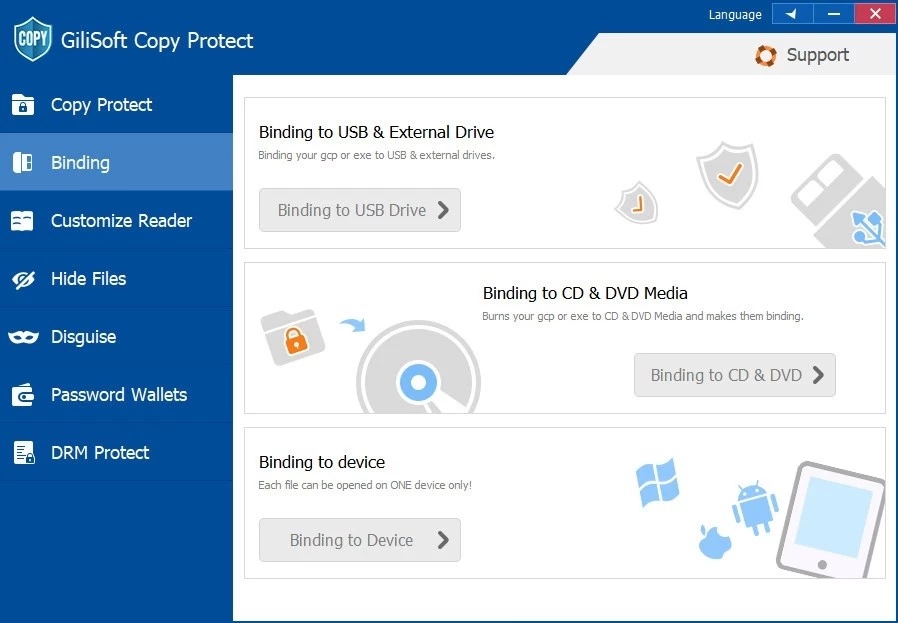 GiliSoft Copy Protect v7.1.0 复制保护工具