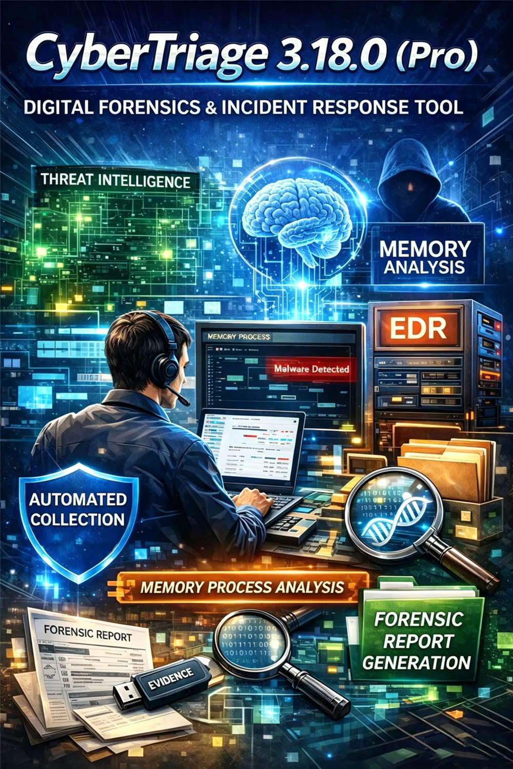 CyberTriage Client/Server Edition 3.18.0 数字取证与事件响应工具Cyber Triage