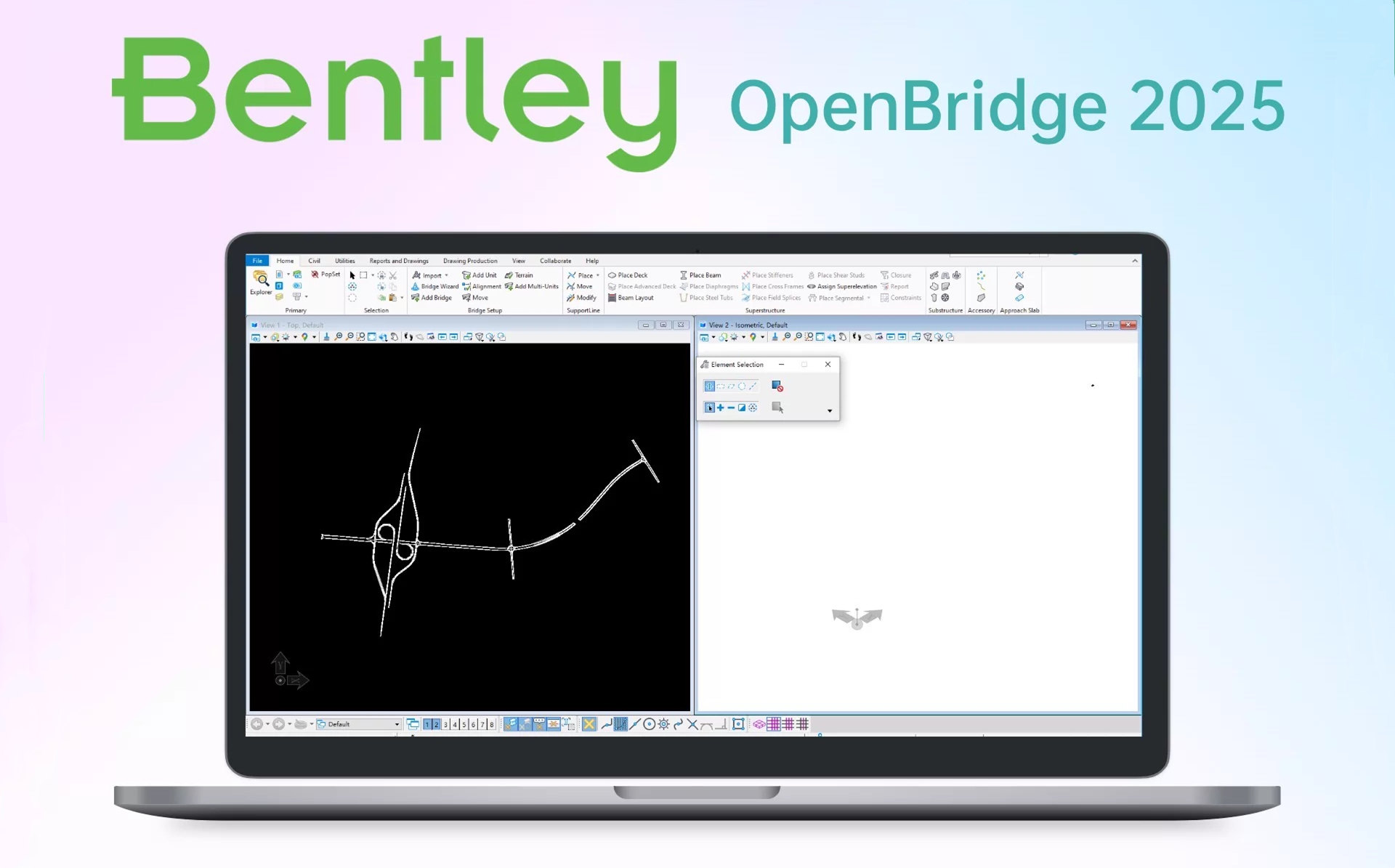 OpenBridgeModeler 2025 v25.00.01.025 单机授权版 参数化桥梁建模软件桥梁设计分析OpenBridgeModeler