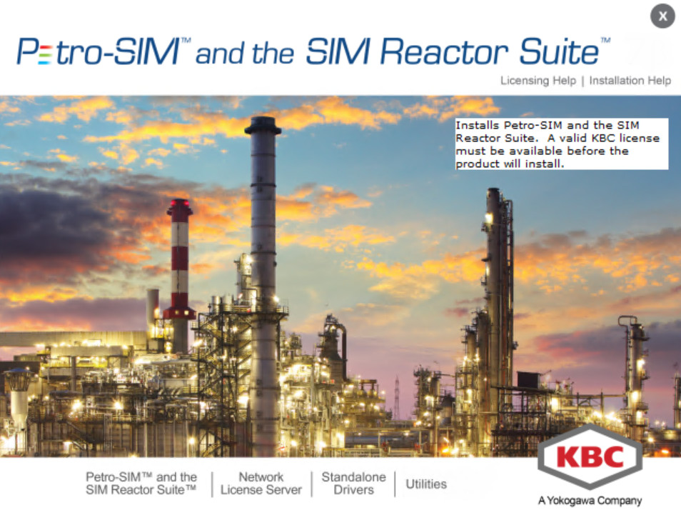 KBC Petro-SIM and the SIM Reactor Suite 7.2 专业工艺模拟软件