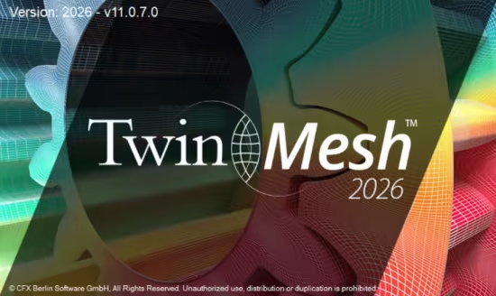 TwinMesh 2026 加密狗版完美激活版 TwinMesh 2026 v11.0.7.0 激活版 TwinMesh网格划分软件