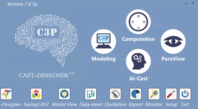 CAST-DESIGNER 7.4.1 铸造行业设计分析软件