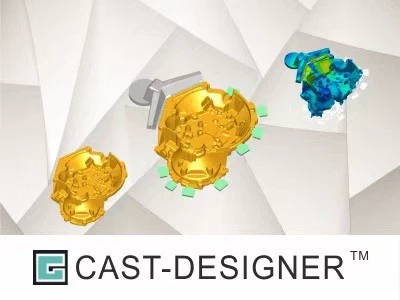 CAST-DESIGNER 7.10.0 加密狗版 铸造行业设计分析软件C3P Engineering Softeware International