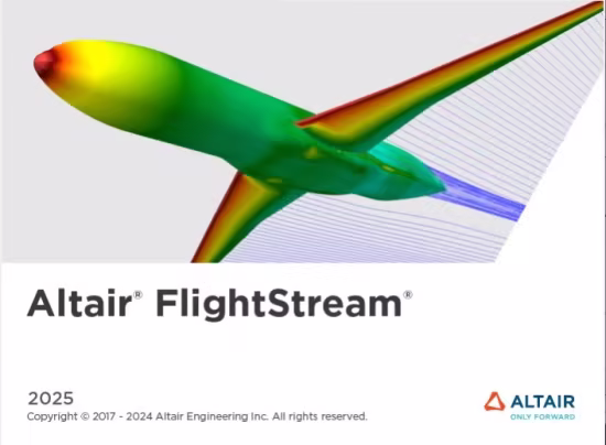 Altair FligtStream 2025.0 航空航天行业空气动力学建模CFD平台