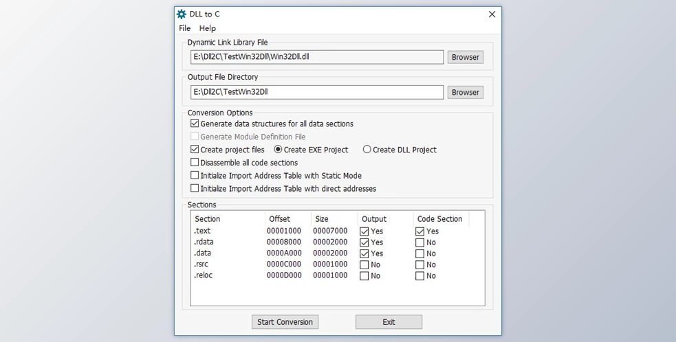 DLL TO C DLL v3.91 Dll Decompiler 文件转换为可编译的C/C++代码