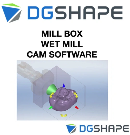 MillBox DGSHAPE Edition V25.0.9 (2025) 一机一码授权版 专业的牙科CAM软件