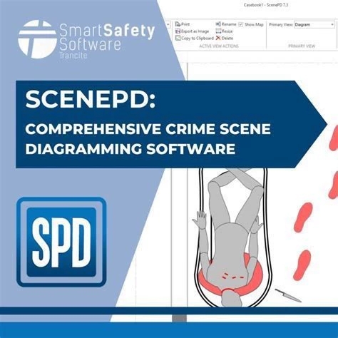 Trancite ScenePD 8.1.6.36462 (x64) 事故重建与公共安全图像建模工具现场图表绘制