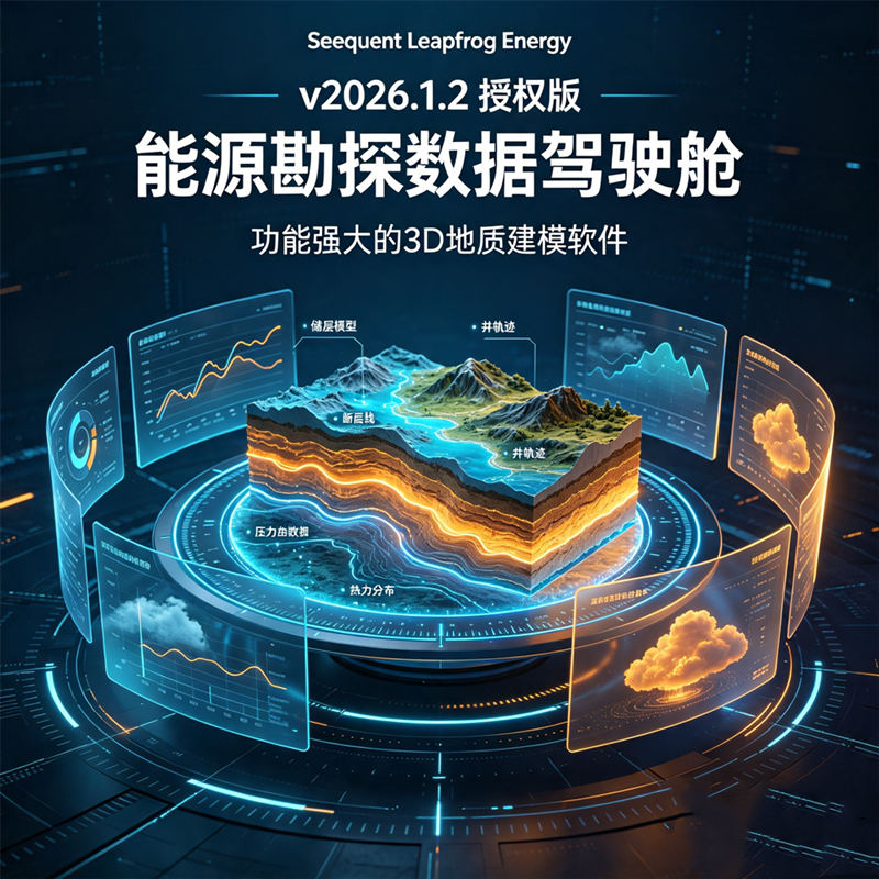 Seequent Leapfrog Energy v2026.1.2 授权版 功能强大的3D地质建模软件