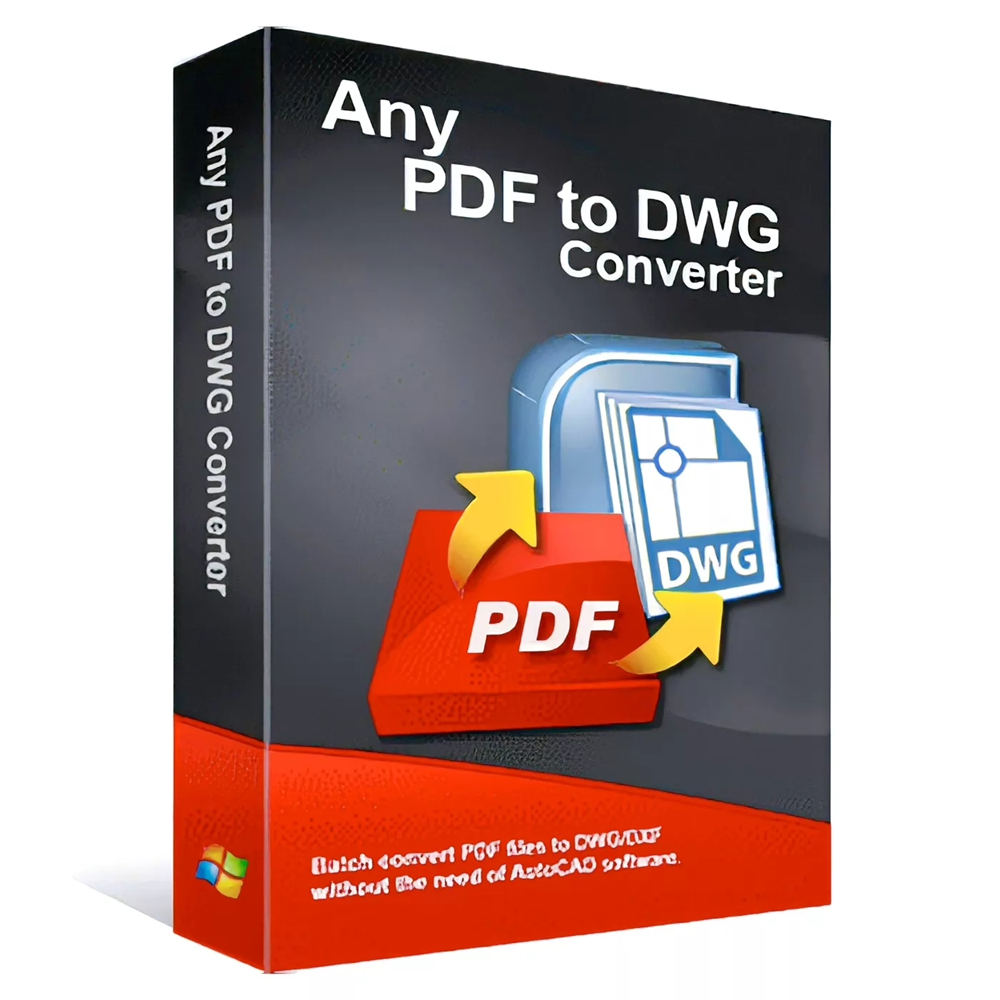 AutoDWG PDF to DWG Converter Pro 2026 v5.1 PDF到DWG转换器转换程序将PDF转换为DWG和DXF工具autodwg pdf2dwg