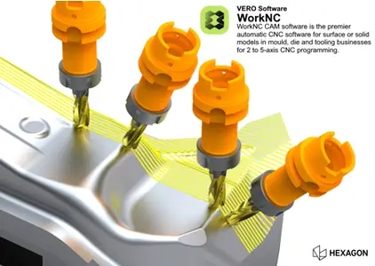 Hexagon Vero WorkNC 2026.2.2625 数控机床CNC编程软件worknc