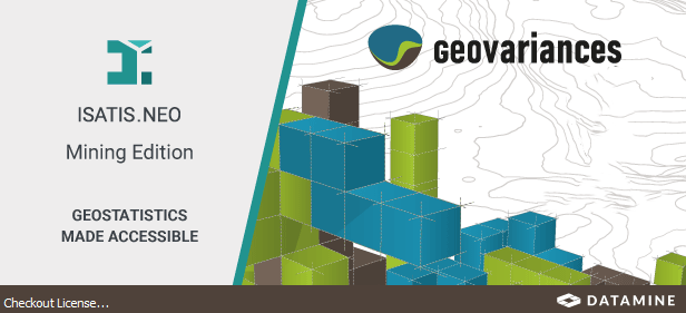 Geovariances Isatis.neo Mining 2026 加密狗版 矿业专用地质统计学软件