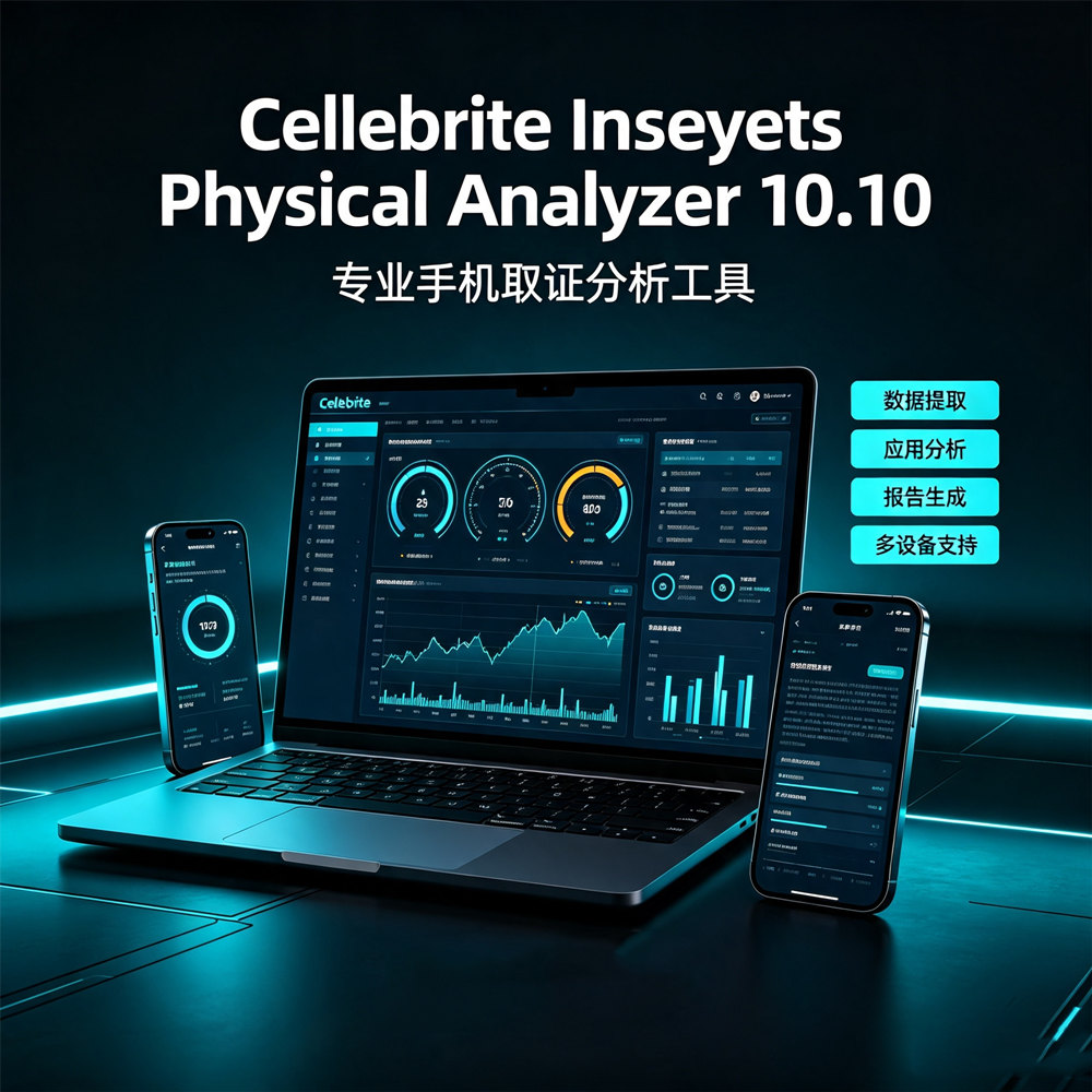 Cellebrite Inseyets Physical Analyzer 10.10.0.1069 一机一码授权版 尖端的移动设备数字取证解决方案 Cellebrite Inseyets PA