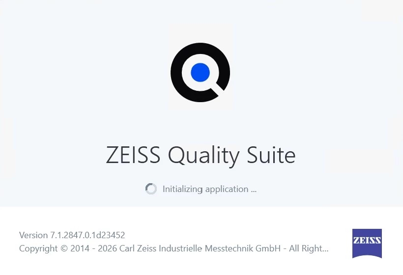 ZQS ZEISS INSPECT 2026.3 加密狗版 蔡司质量解决方案 inspect optical 3d inspect x-ray inspect vmm inspect cmm correlate