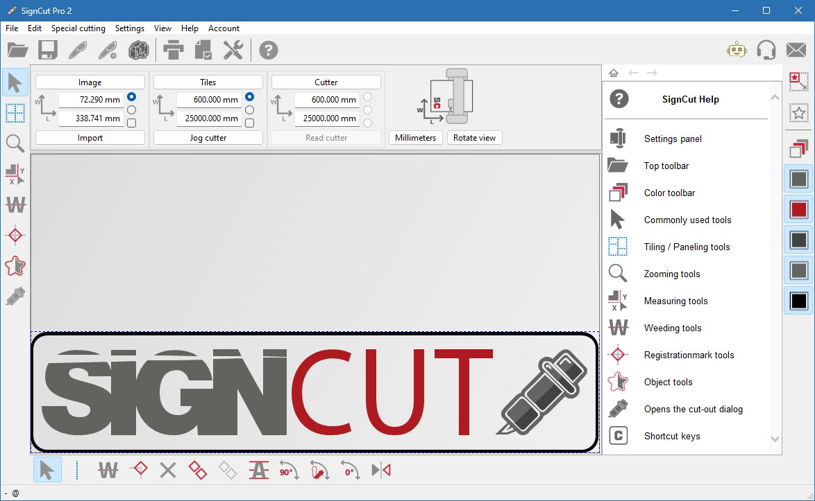 SignCut Pro 2.0.1.488 一机一码授权版 专业割字与绘图输出软件