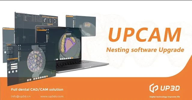 UPCAM 3.1.2.2023.07.31.10129 + UPCNC (Versions) 加密狗版 UP3D专业牙科CAD/CAM制造解决方案