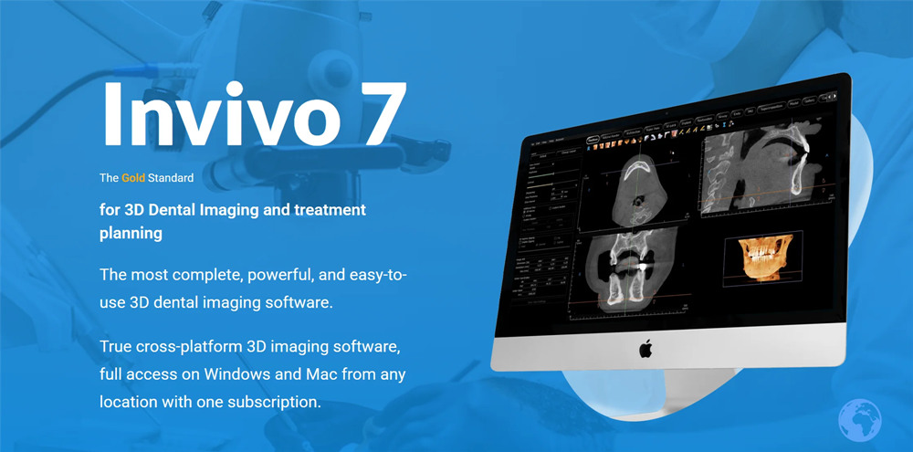 Invivo Dental 7.2.7 Invivo 7.2.7 一机一码授权版 医学图像文件的软件应用程序 InVivo Dental