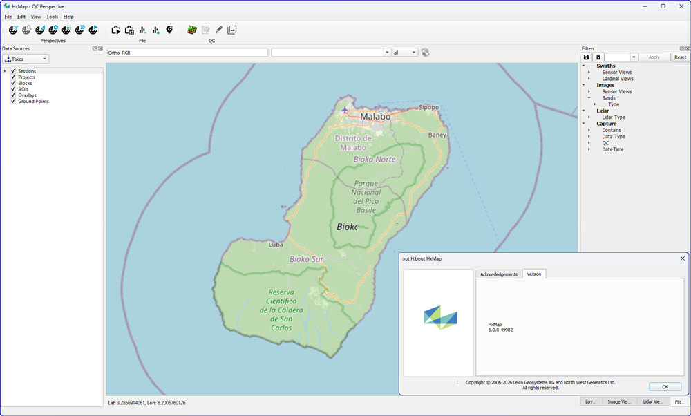 Leica Hexagon HxMap v5.0.0 build 49982 无限制版 航空传感器通用数据处理平台工具
