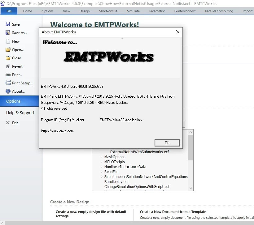 EMTPWorks 4.6.0 加密狗版 电磁暂态仿真软件 EMTPWorks 电力系统瞬态仿真分析解决方案