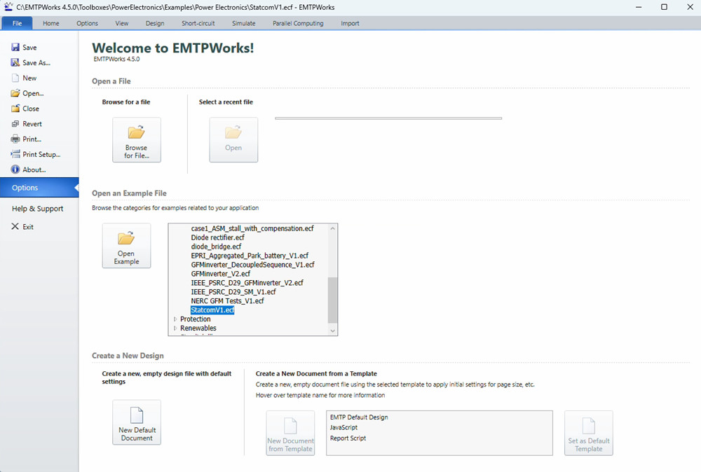EMTPWorks 4.5.0 一机一码授权版 电磁暂态仿真软件 EMTPWorks 电力系统瞬态仿真分析解决方案 EMTP-RV