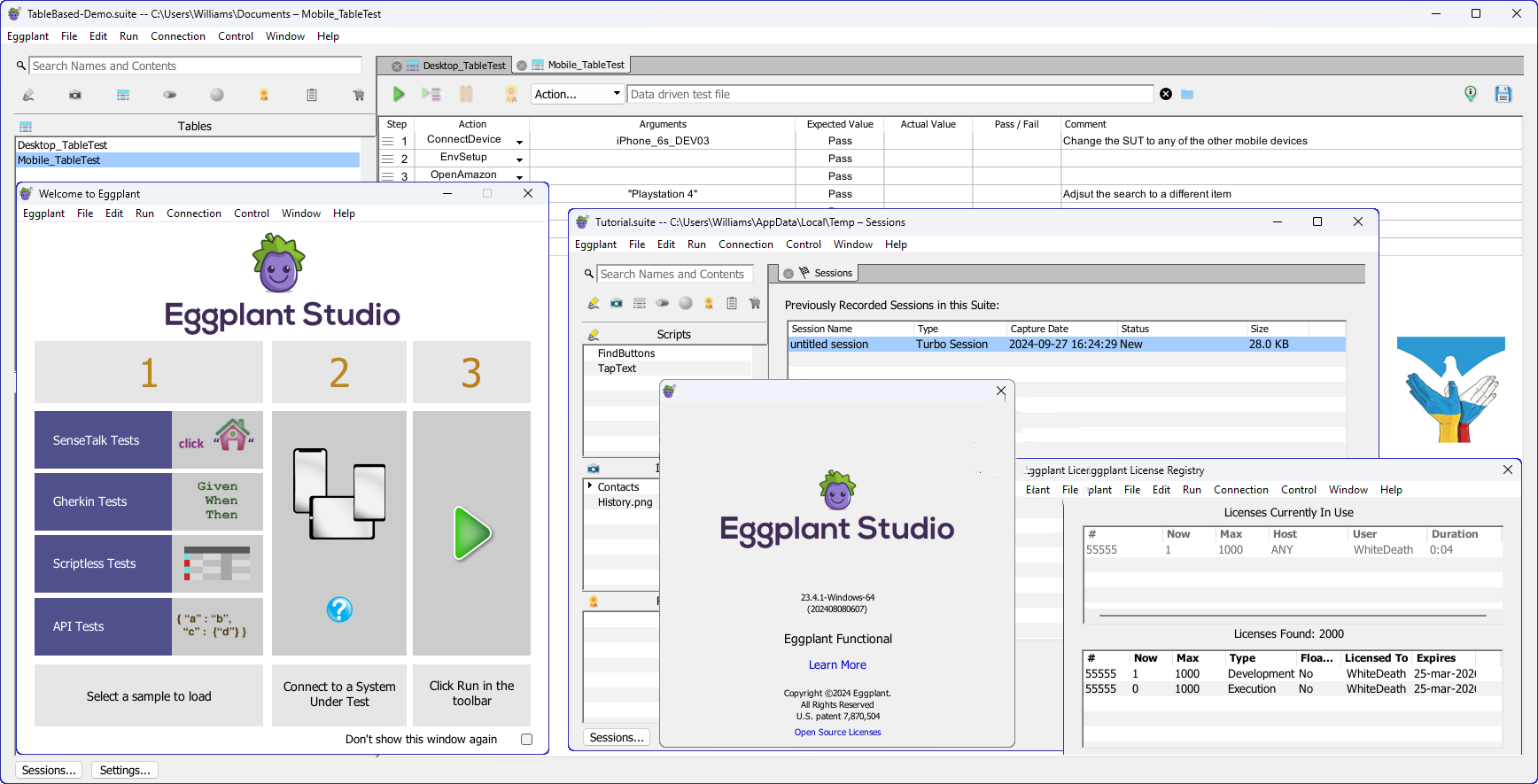 Keysight Eggplant Functional EPF Fusion Engine & Studio v23.4.1 人工智能驱动测试自动化软件