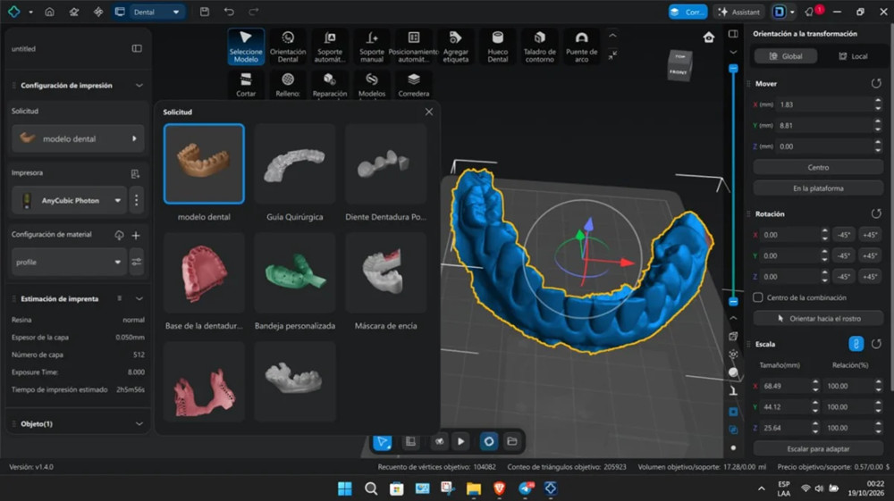 CHITUBOX Dental v1.4.0 (2026) – (General & Dental) 加密狗版 牙科软件工具